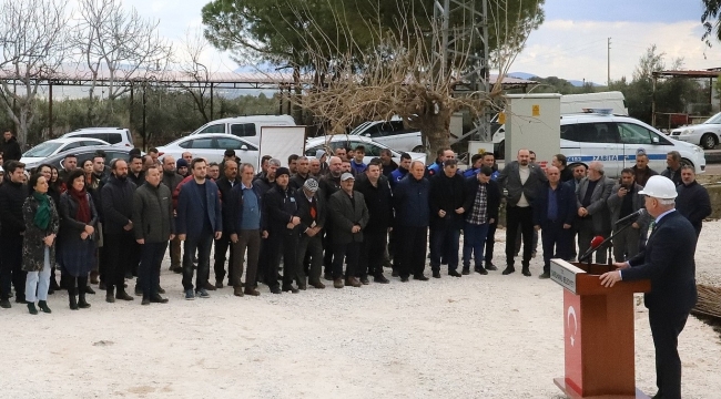 Halitpaşa sanayi sitesinin temeli atıldı