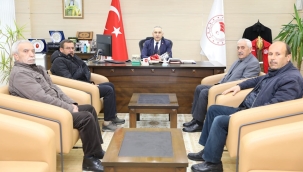 Müdür Öztürk aracılar birliği yöneticileriyle buluştu