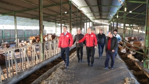 Müdür Öztürk'ten işletme ziyareti