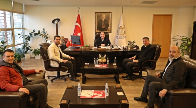 Oda başkanları başkan Dutlulu'yu ziyaret etti