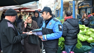 Pazarda parada sahtecilik bilgilendirmesi