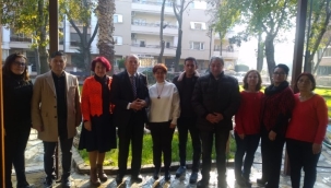 Salihli'de partiler arası kadın dayanışması