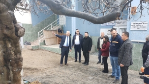 Saruhanlı'da camilere şadırvan yapılıyor