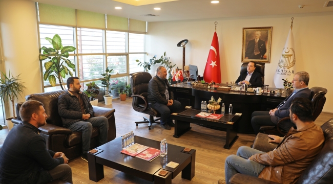 Sendikacılar Başkan Dutlulu ile buluştu