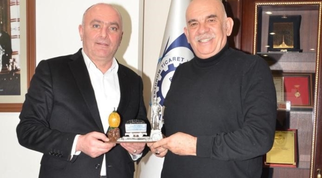 STSO Meclis başkanı Iğnak Erzurum'da