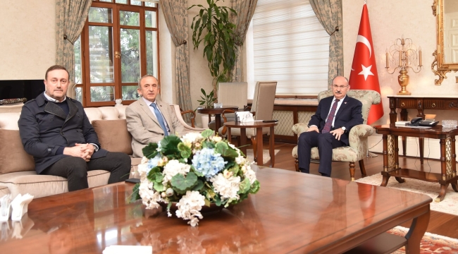 TSO başkanı Yılmaz,vali Karadeniz'i ziyaret etti
