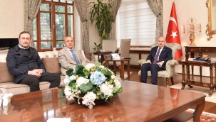 TSO başkanı Yılmaz,vali Karadeniz'i ziyaret etti
