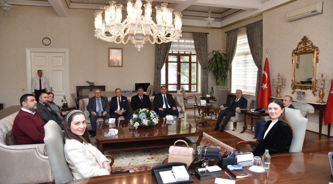 TSO yönetimi vali Karadeniz'i ziyaret etti