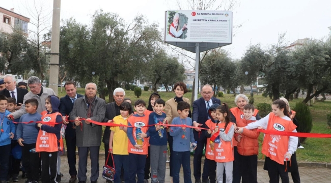 Turgutlu'da Karaca ile Arabulan parkları açıldı