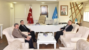 Vali Karadeniz kurum müdürlerini ziyaret etti