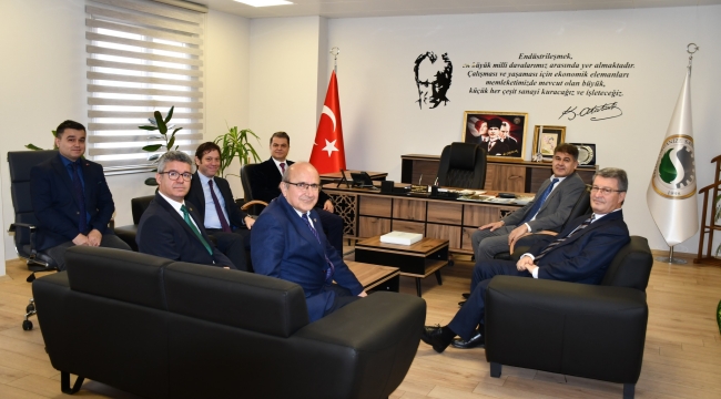 Vali yardımcısından organize sanayi bölgesine ziyaret