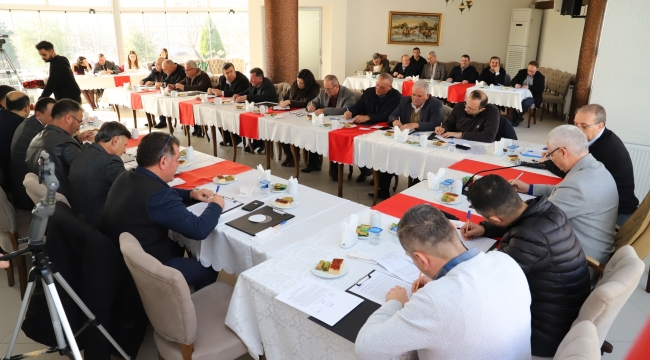 Yeni yılın ilk meclis toplantısı yapıldı