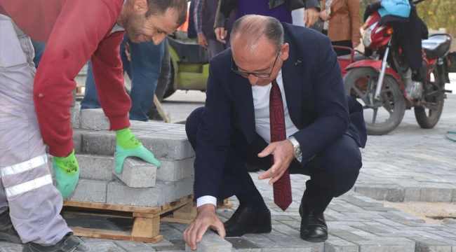 Yola son taşı başkan koydu