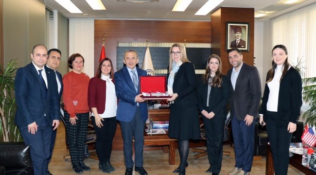 ABD'li iş insanları TSO'yu ziyaret etti