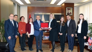 ABD'li iş insanları TSO'yu ziyaret etti