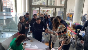 Akhisar'da vatandaşlar tek vucut oldu yardıma koştu