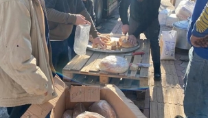 Alaşehir belediyesi yardım ekbi Arsuz'da