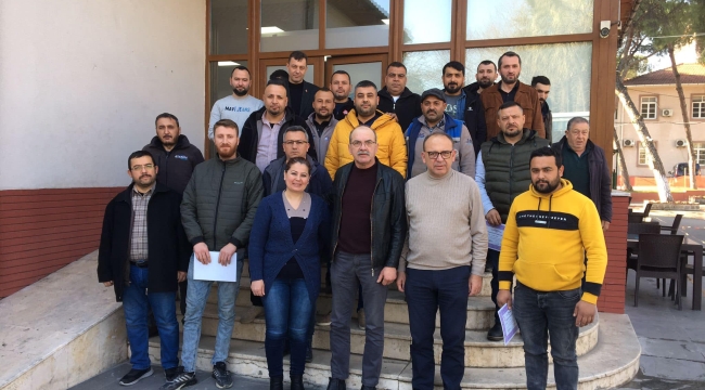 Başkan Akın'dan esnaflara teşekkür belgesi