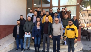 Başkan Akın'dan esnaflara teşekkür belgesi