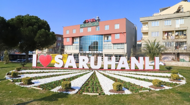 Başkan Bilgin çalışıyor, Saruhanlı gelişiyor