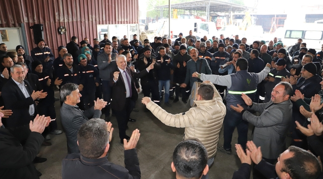 İşçi ücretlerine yüzde 70 zam yapan başkan Bilgin'güle güle harcayın'