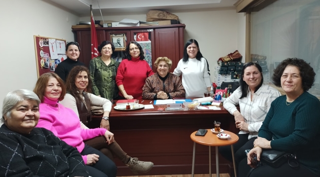 CHP il kadın kolları yönetimi toplandı