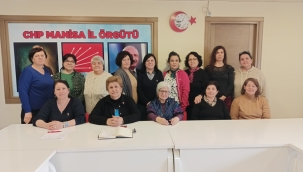 CHP İl kadın kolları yönetimi toplandı