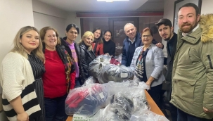 CHP'li kadınlar yoksulların yardımına koştu