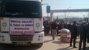 Deprem bölgesindeki üreticilere yem desteği
