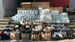 Deprem yardımıyla uyuşturucu sevkiyatı