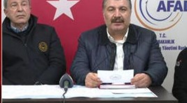 Depremde 5 bin 434 kişi yaşamını yitirdi