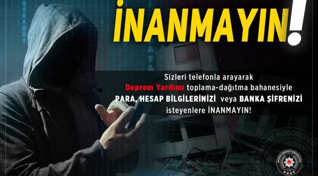 Emniyetten vatandaşlara çağrı
