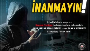 Emniyetten vatandaşlara çağrı