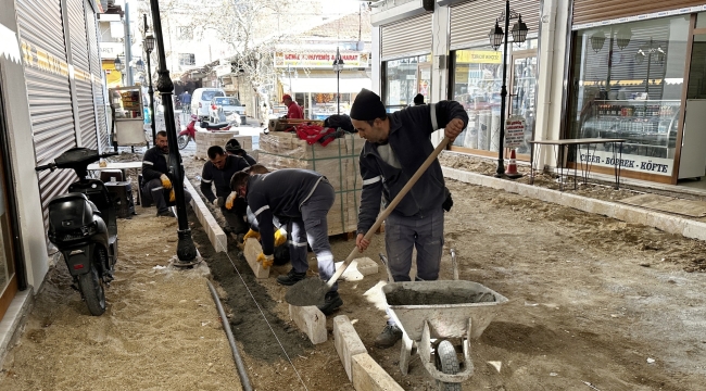 Havuzlu çarşı yenileniyor