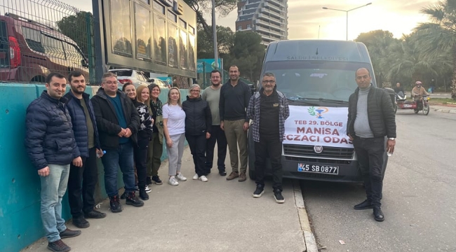 İskenderun ekibi eczacılar yola çıktı