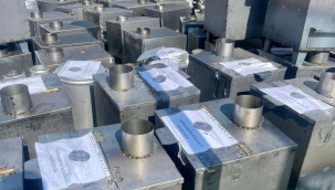 Manisa barosu tarafından gönderilen sobalar Hatay'a ulaştı