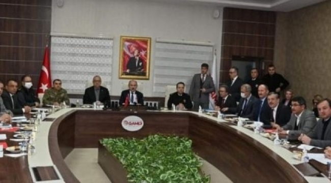 Manisa'da deprem kriz masası kuruldu
