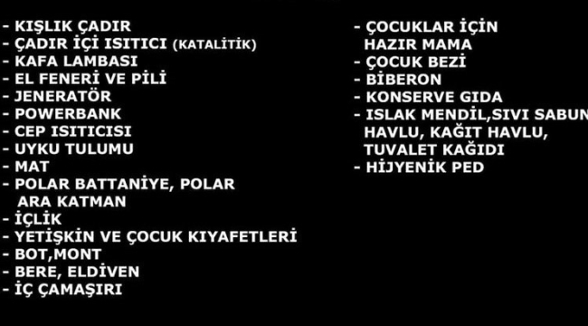 MAOB'den yardım kampanyası