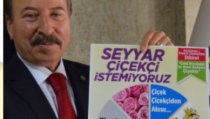 MESO başkanı Akyüz, korsan çiçekçilere savaş açtı