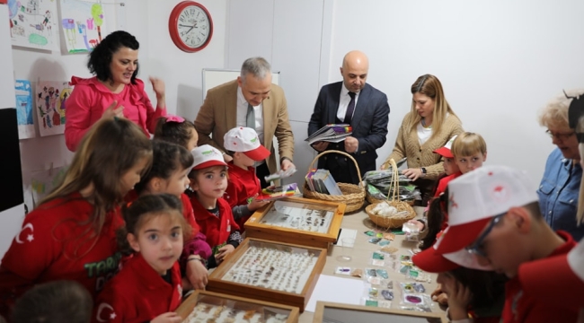 Rusça konuşan çocuklara böcek şenliği ve organik tarım eğitimi