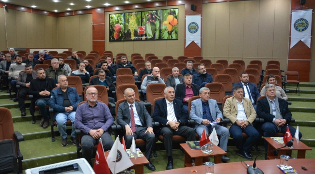Salihli TSO meclisinde, ekonomik bilgilendirme