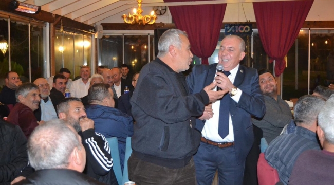 Salihli ziraat odası üyeleri dayanışma yemeğinde buluştu