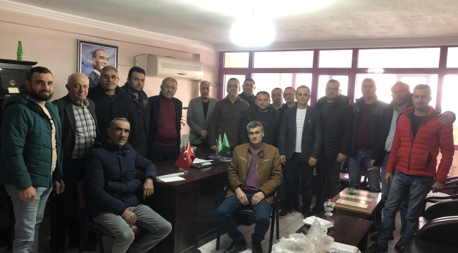 Sarıgöl ziraat odası yönetiminden bağış
