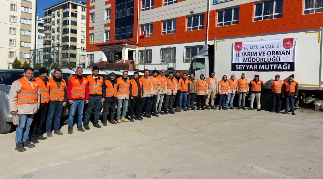 Seyyar mutfak deprem bölgesinde
