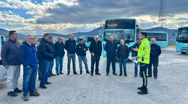 Sürücülere güvenli yolcu taşımacılığı eğitimi