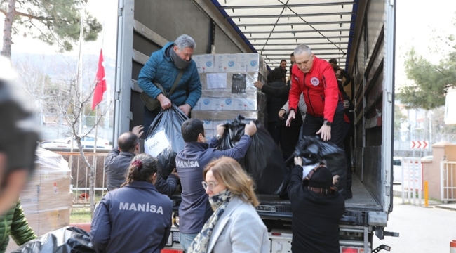 Tarım ve orman İl müdürlüğünden deprem yardımı sürüyor