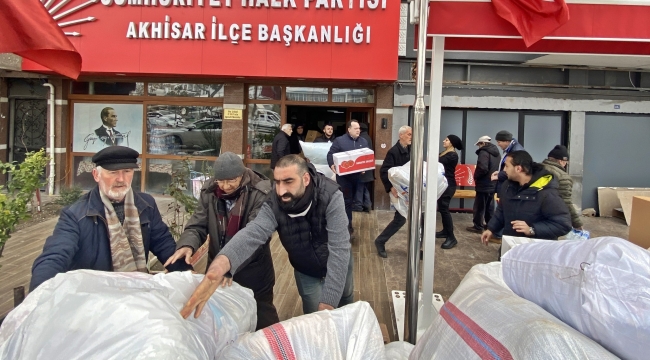 Toplanan yardımlar yola çıktı