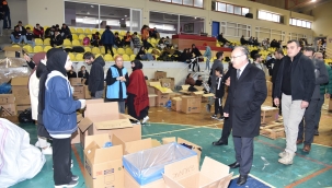 Vali Karadeniz deprem çalışmalarını denetledi
