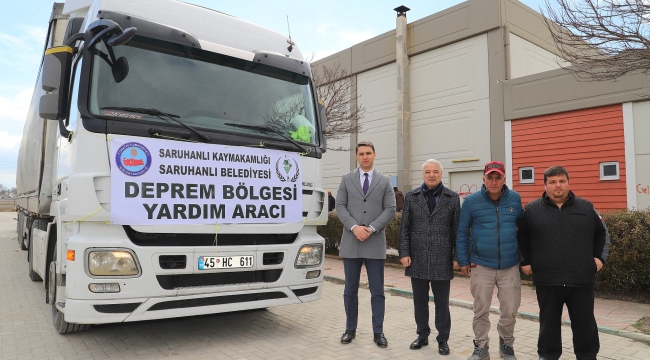 Yardım tırı yola çıktı