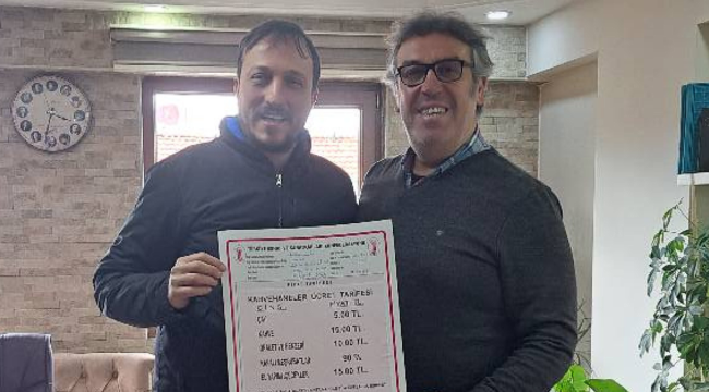 Akhisar'da çay zamlandı